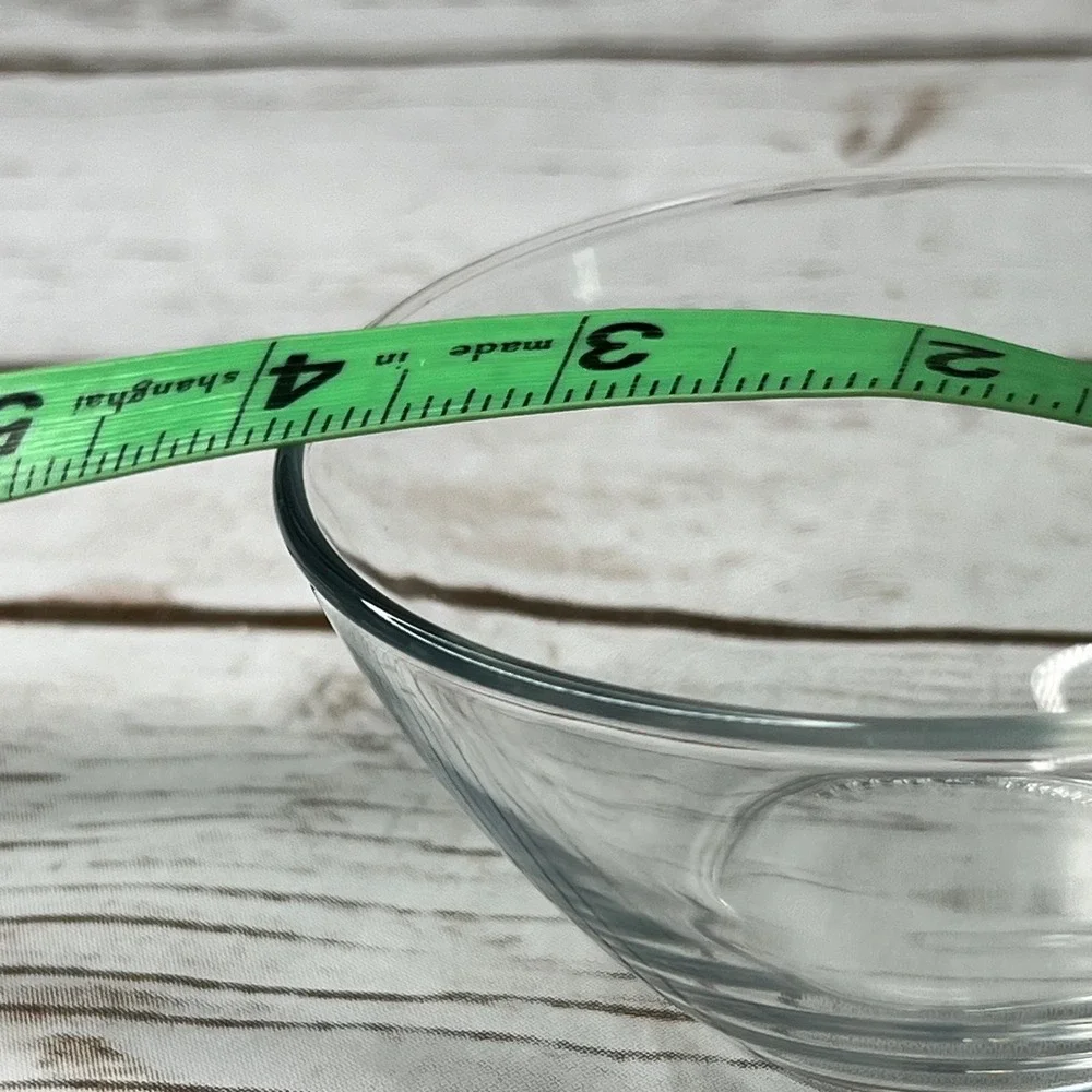 Duralex‎ Prep Bowls Clear Tempered Glass Lys Stackable France Set of 11 - 4in